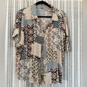 Flowy button up blouse